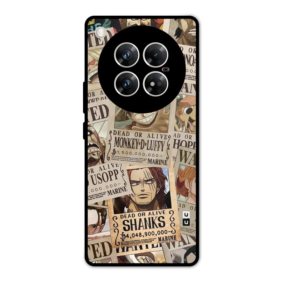 One Piece Most Wanted Metal Back Case for Infinix Zero 40 5G