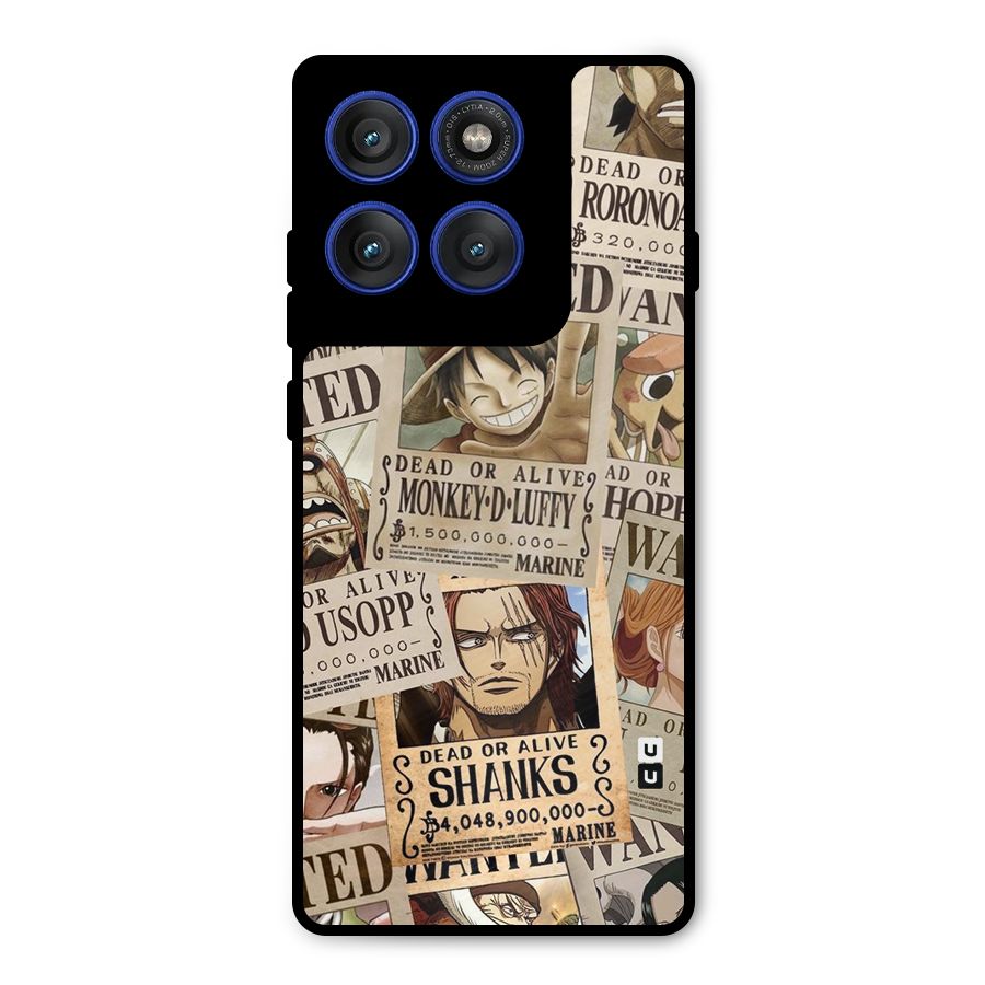 One Piece Most Wanted Metal Back Case for Motorola Edge 60 Pro