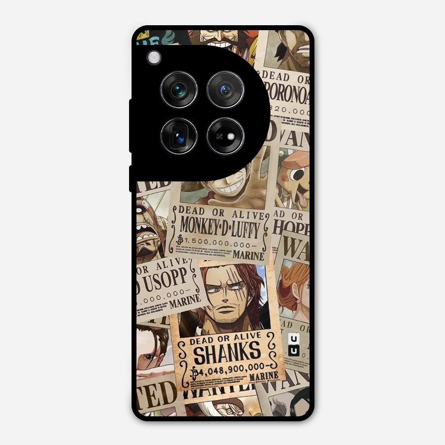 One Piece Most Wanted Metal Back Case for OnePlus 12