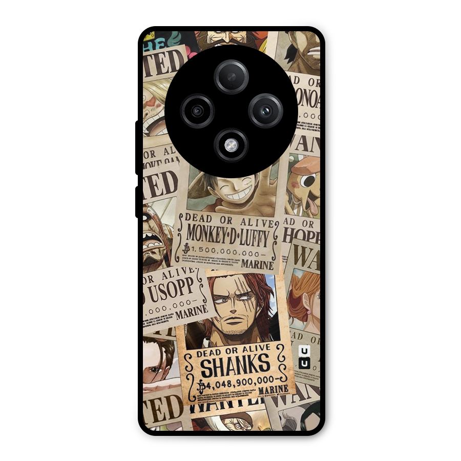 One Piece Most Wanted Metal Back Case for Oppo F27 Pro Plus
