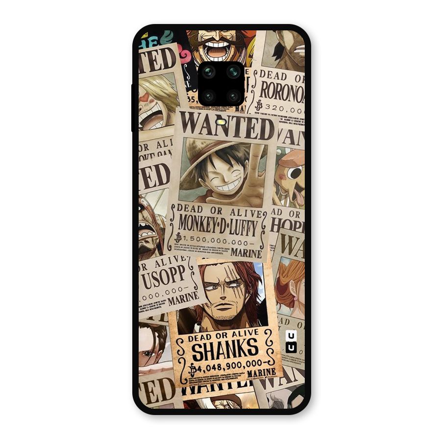 One Piece Most Wanted Metal Back Case for Poco M2