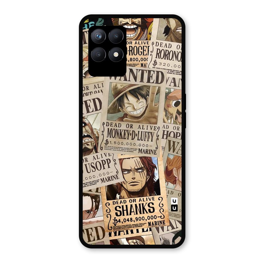 One Piece Most Wanted Metal Back Case for Realme Narzo 50