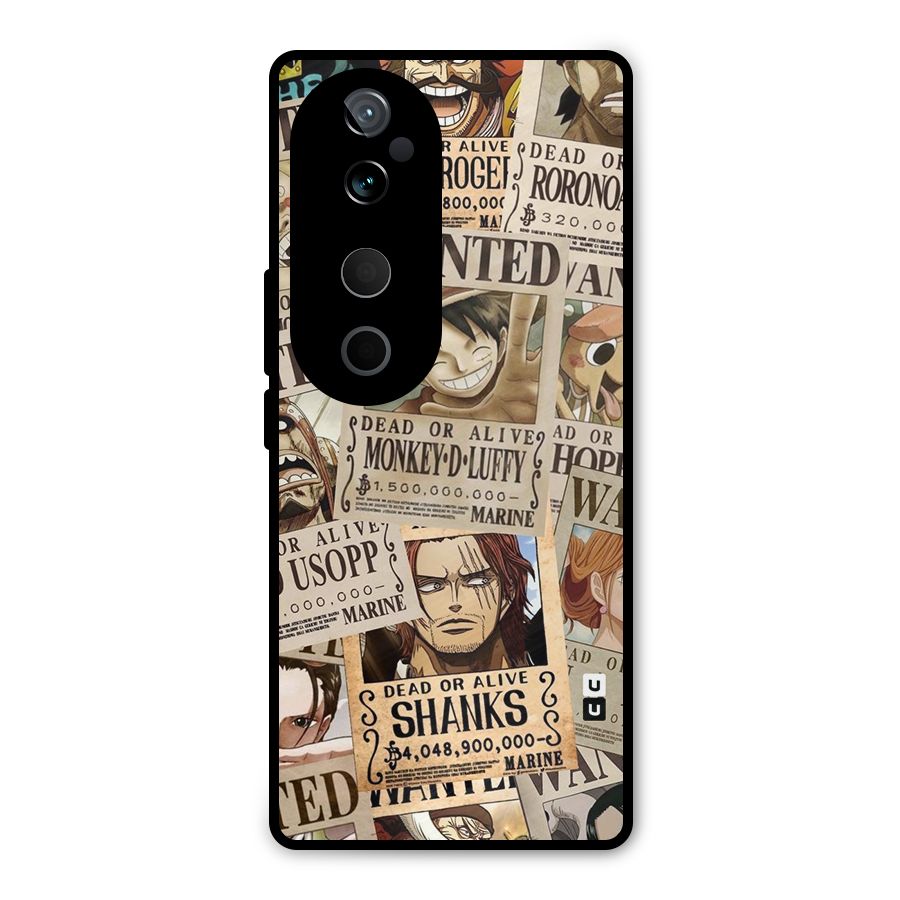 One Piece Most Wanted Metal Back Case for Vivo T3 Ultra