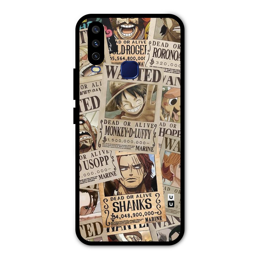 One Piece Most Wanted Metal Back Case for Vivo U10