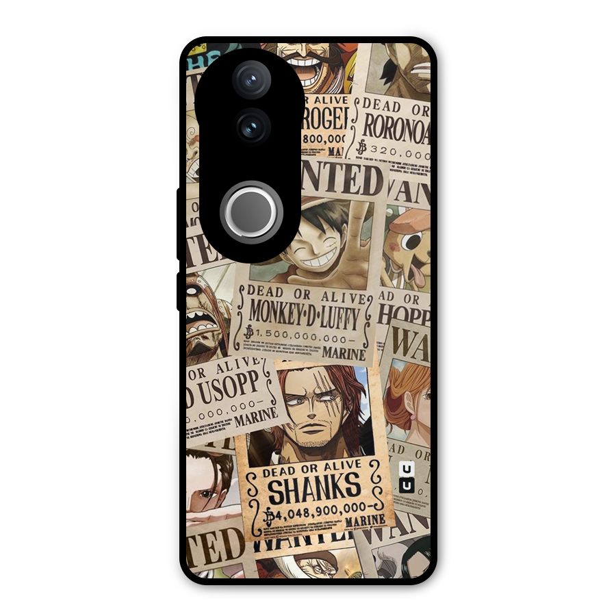 One Piece Most Wanted Metal Back Case for Vivo V50e