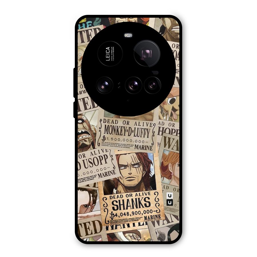 One Piece Most Wanted Metal Back Case for Xiaomi 15 Ultra