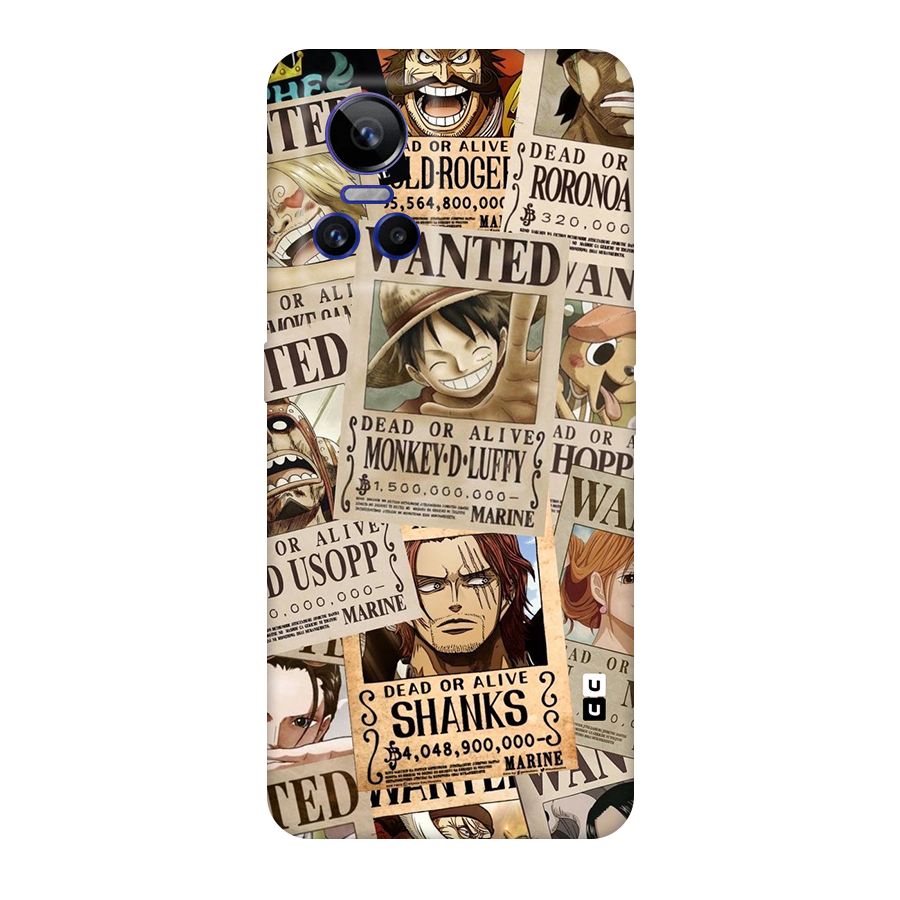 One Piece Most Wanted Original Polycarbonate Back Case for Realme GT Neo 3