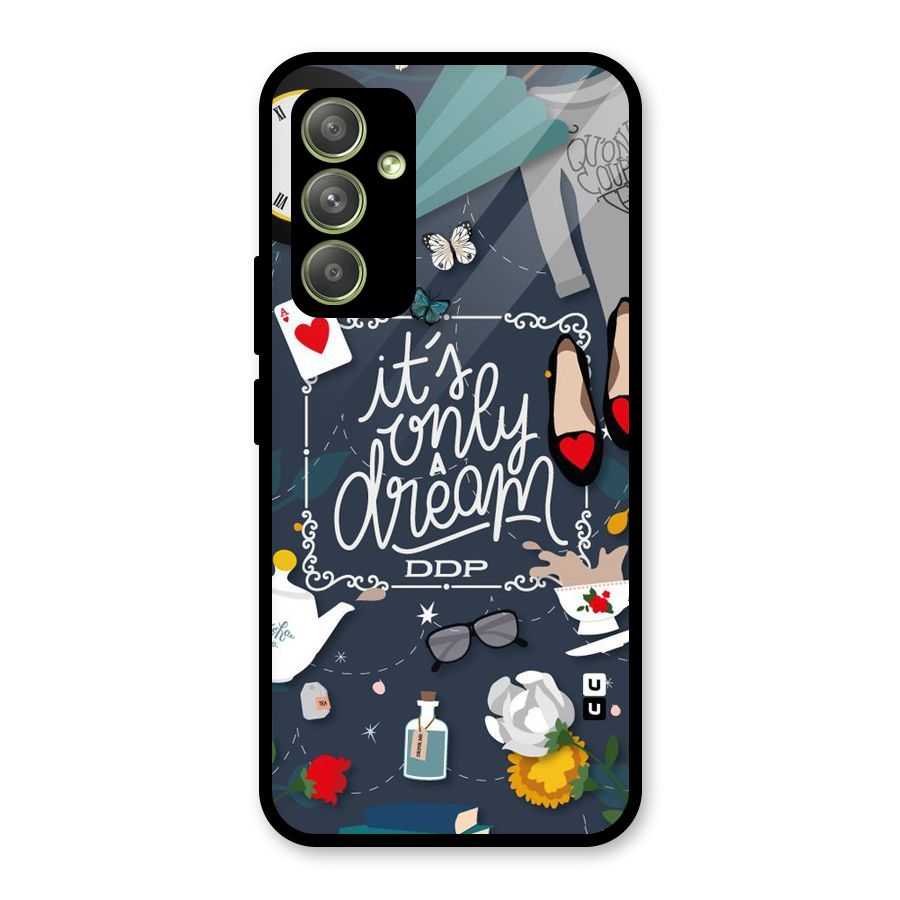 Only A Dream Glass Back Case for Galaxy A54