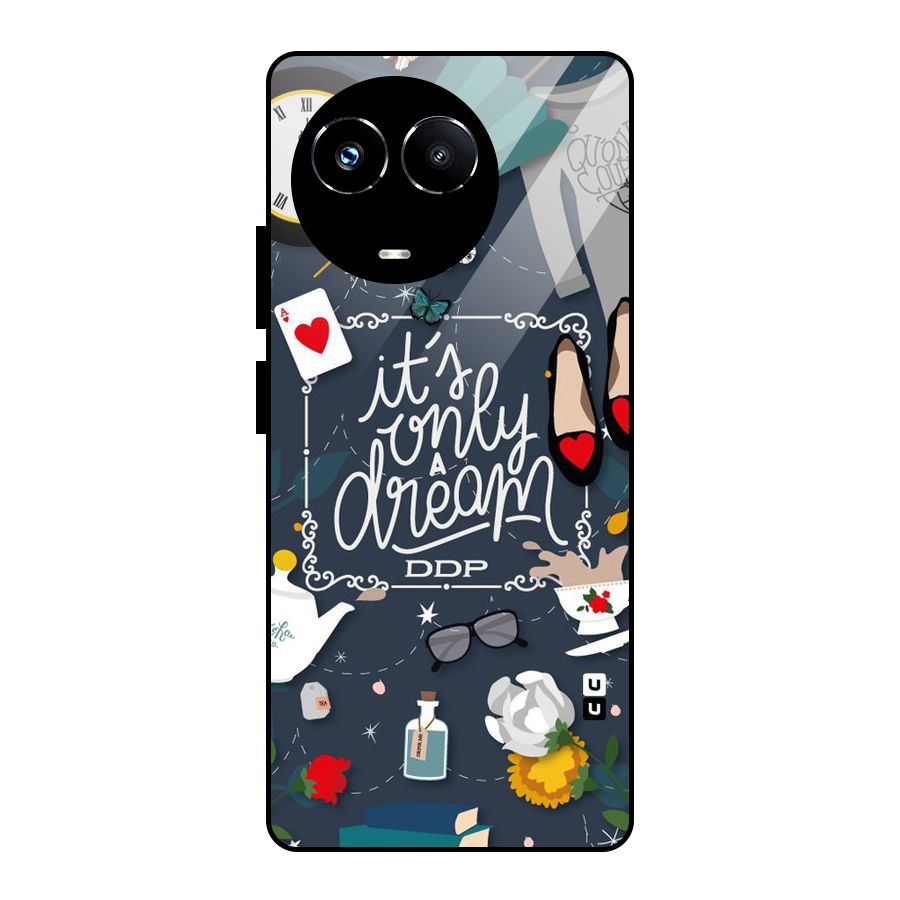 Only A Dream Glass Back Case for Realme 11X