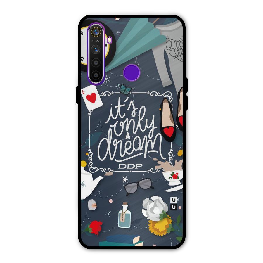 Only A Dream Glass Back Case for Realme 5s
