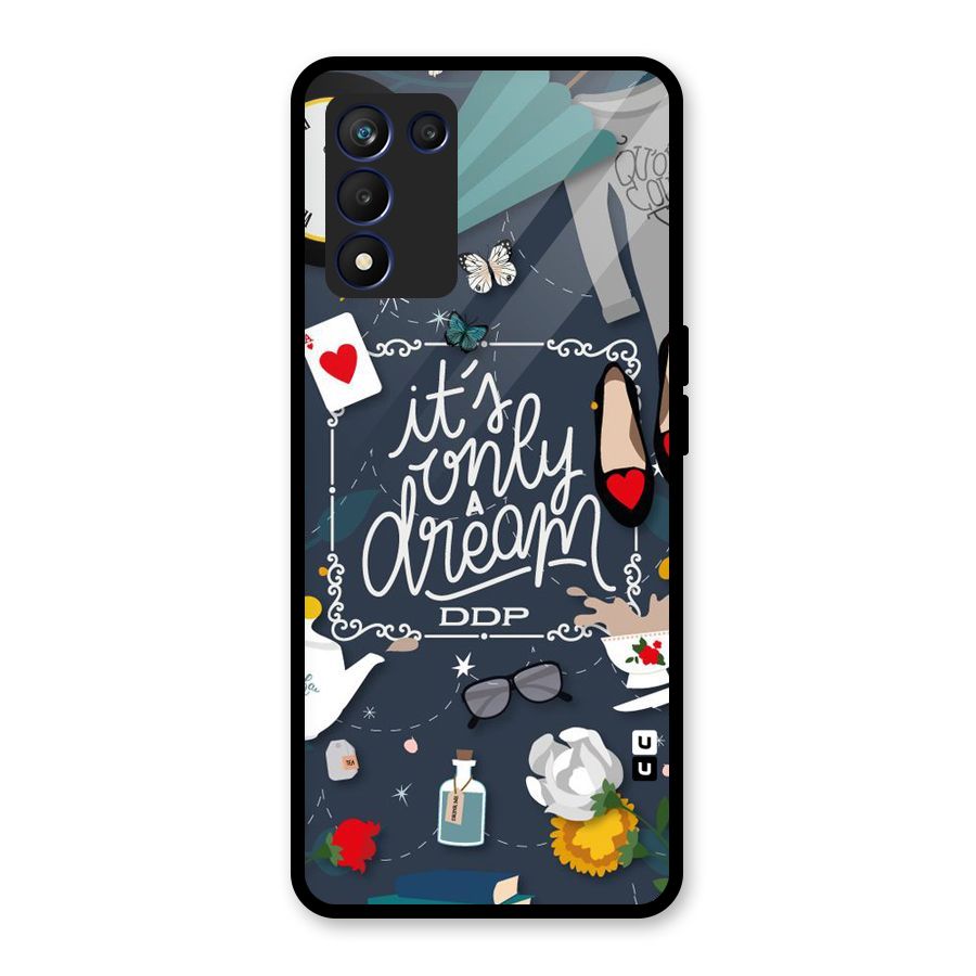 Only A Dream Glass Back Case for Realme 9 5G Speed