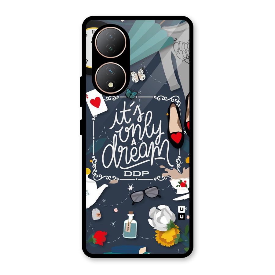Only A Dream Glass Back Case for Vivo Y100