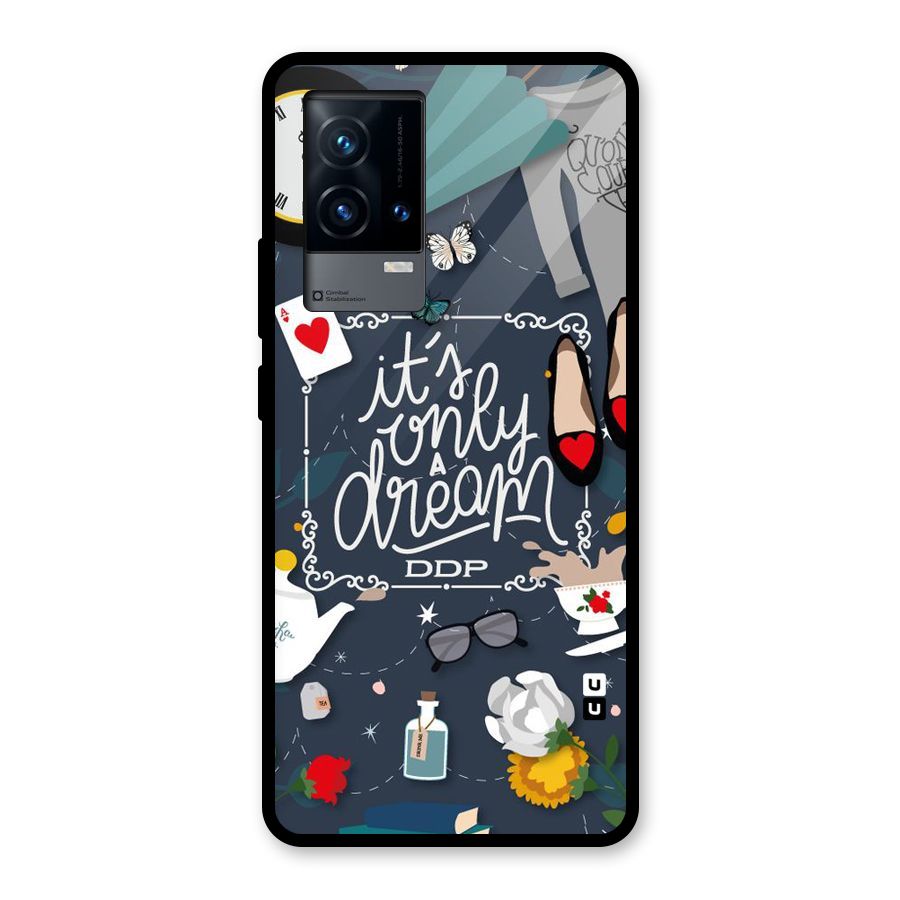 Only A Dream Glass Back Case for iQOO 9 5G