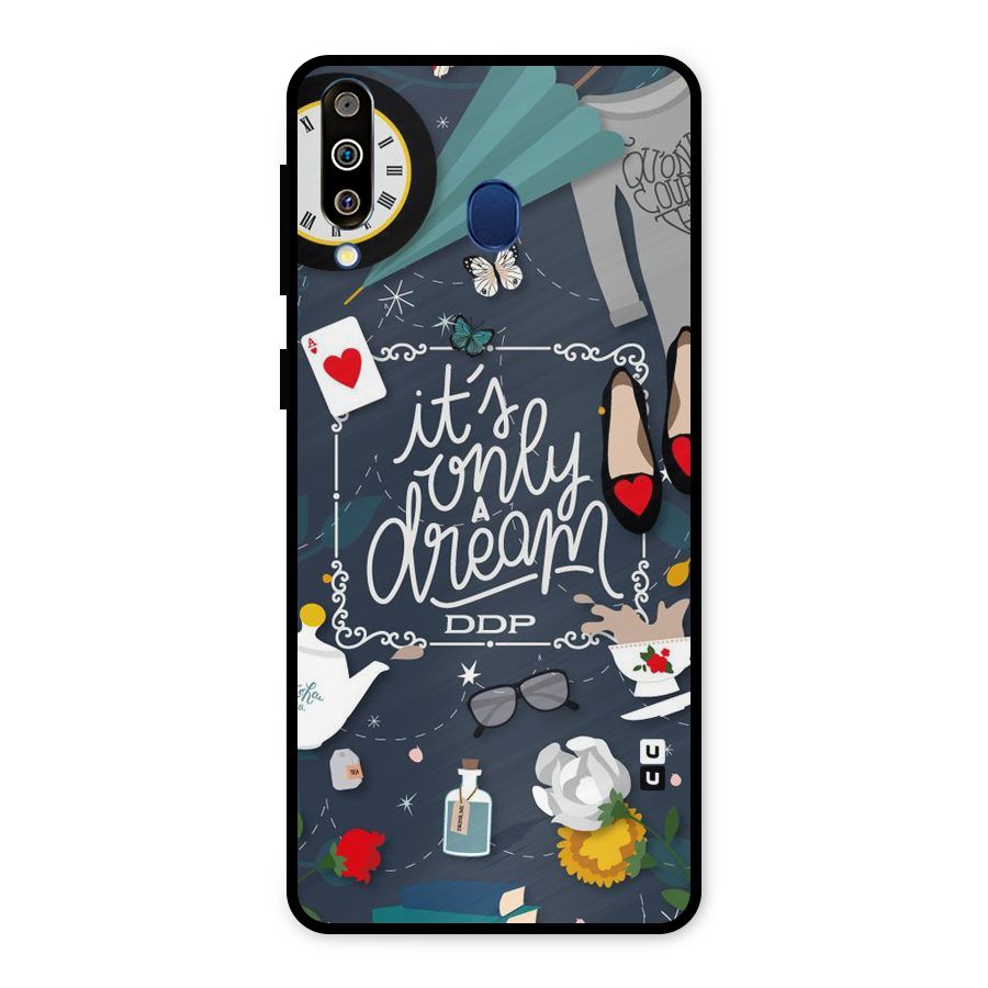Only A Dream Metal Back Case for Galaxy M30
