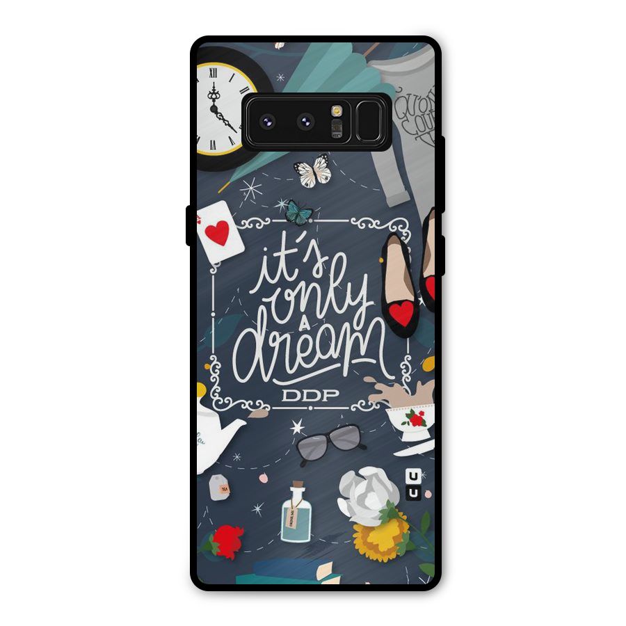 Only A Dream Metal Back Case for Galaxy Note 8