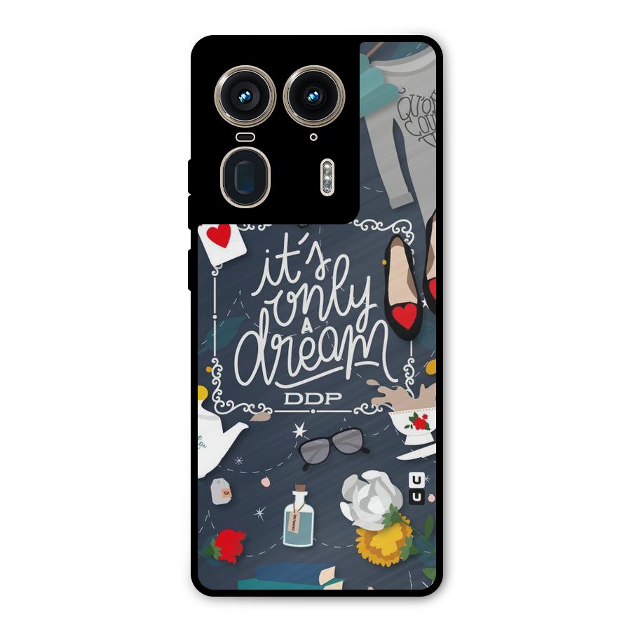 Only A Dream Metal Back Case for Motorola Edge 50 Ultra