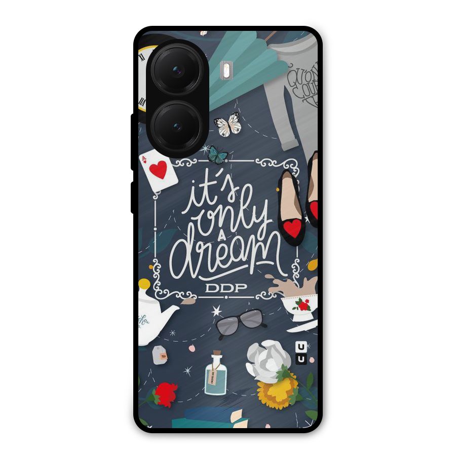 Only A Dream Metal Back Case for Poco X7 Pro