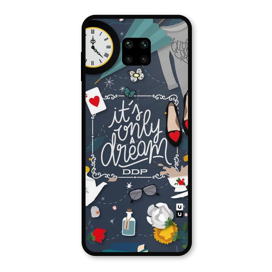 Only A Dream Metal Back Case for Redmi Note 9 Pro Max