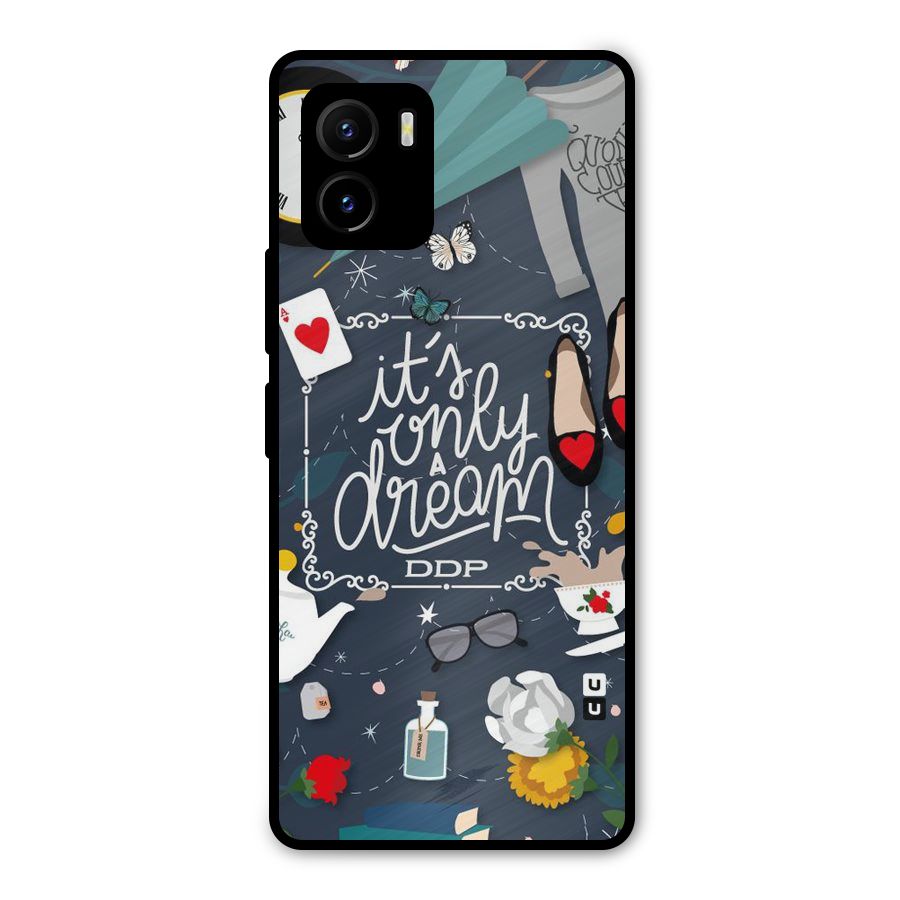 Only A Dream Metal Back Case for Vivo Y15s