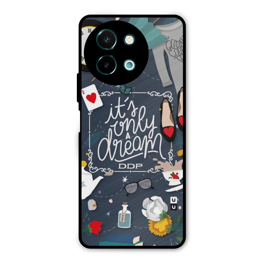 Only A Dream Metal Back Case for Vivo Y58