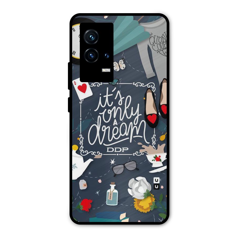Only A Dream Metal Back Case for iQOO 9 5G