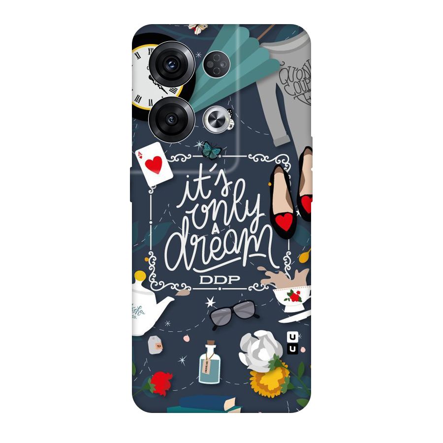 Only A Dream Original Polycarbonate Back Case for Oppo Reno8 Pro 5G