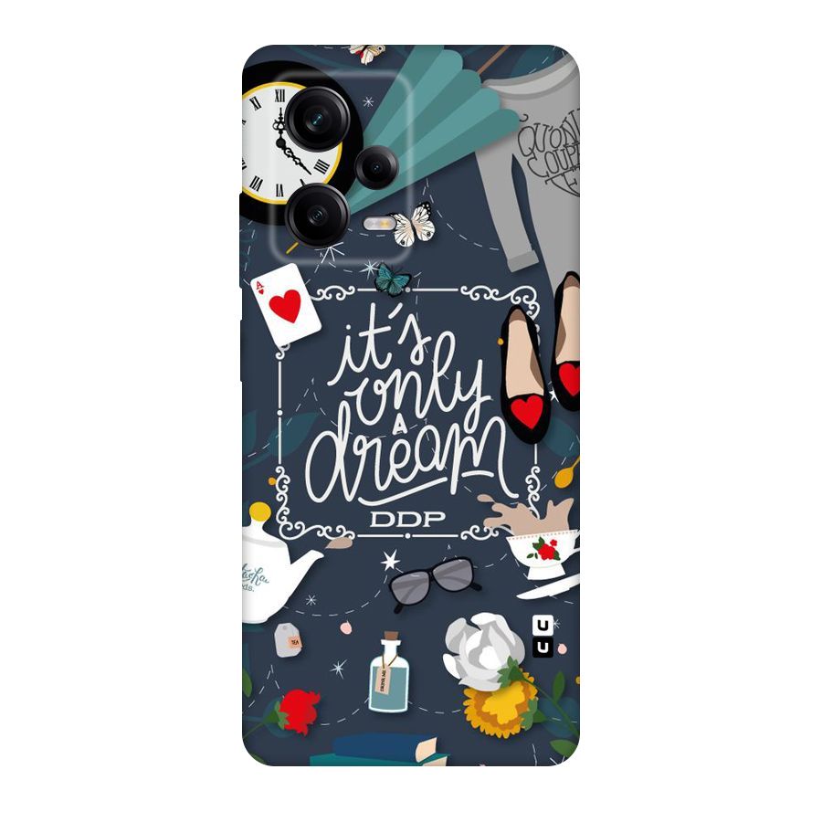 Only A Dream Original Polycarbonate Back Case for Redmi Note 12 Pro
