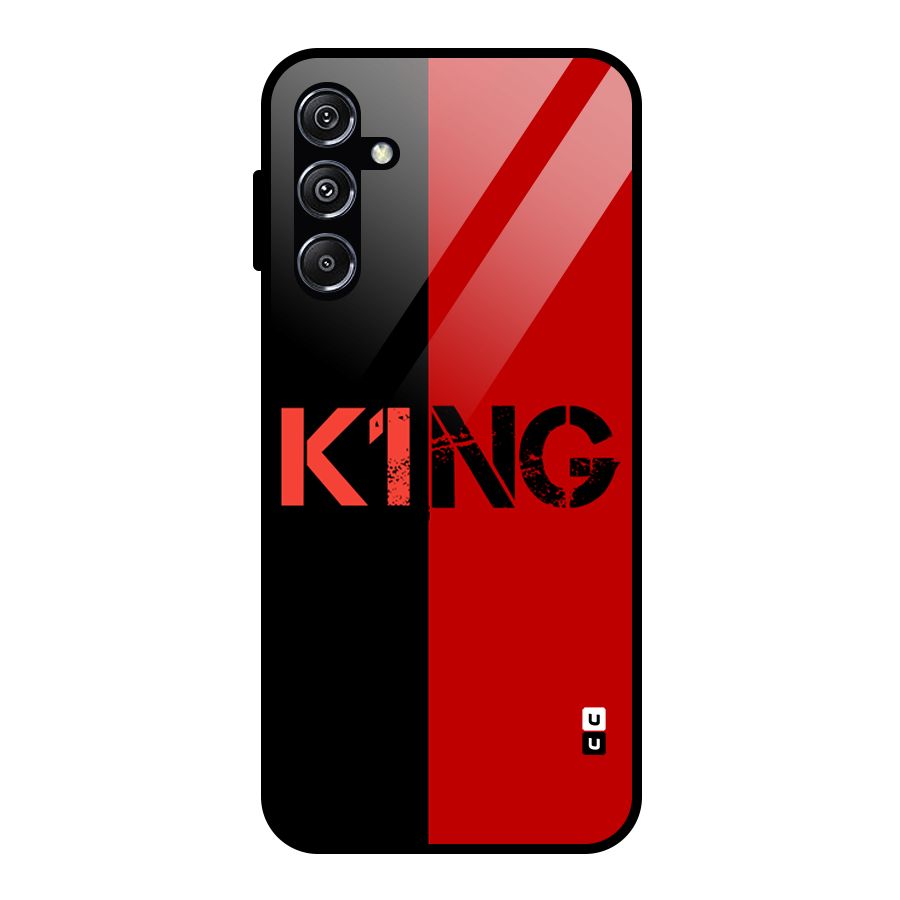 Only King Glass Back Case for Galaxy M34 5G