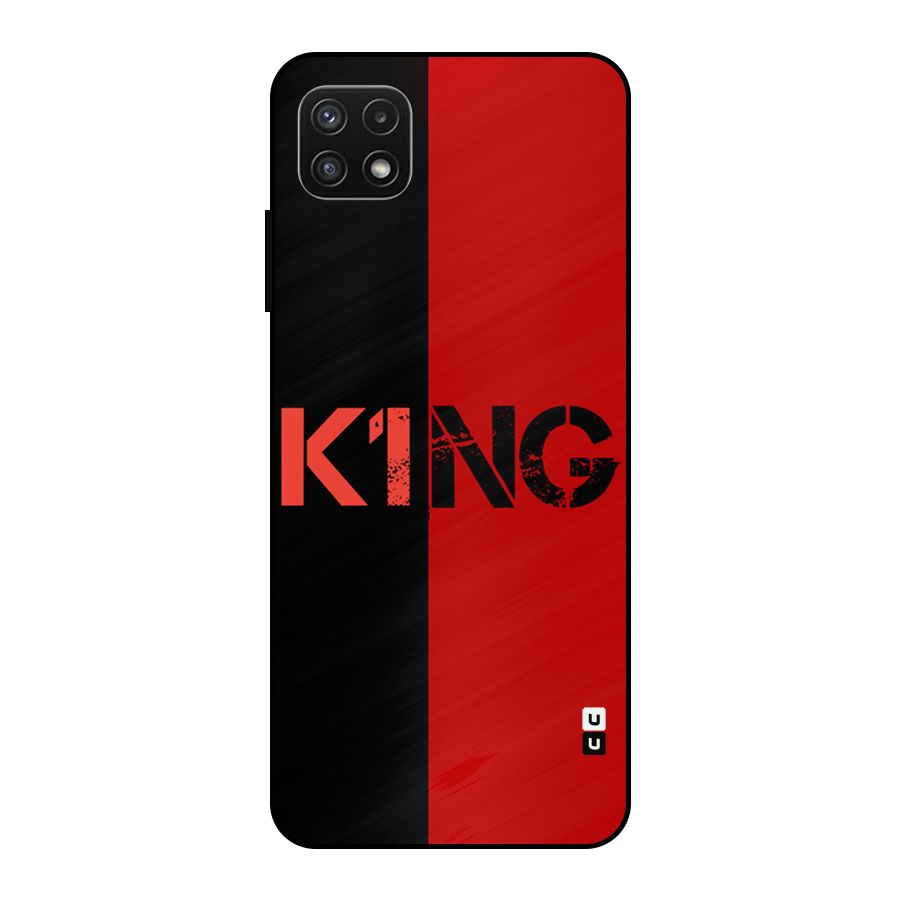 Only King Metal Back Case for Galaxy A22 5G