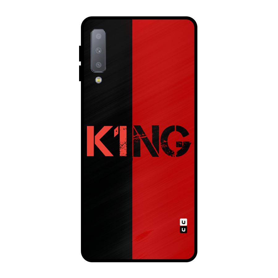 Only King Metal Back Case for Galaxy A7 (2018)