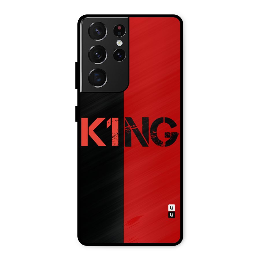 Only King Metal Back Case for Galaxy S21 Ultra 5G