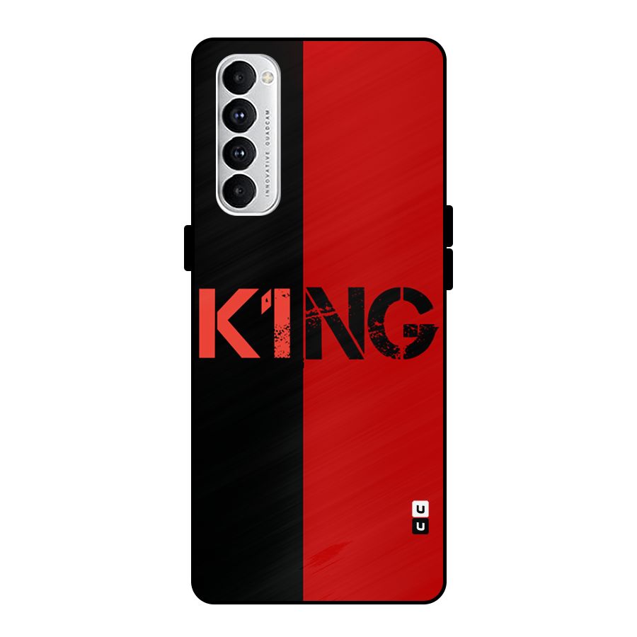 Only King Metal Back Case for Oppo Reno4 Pro