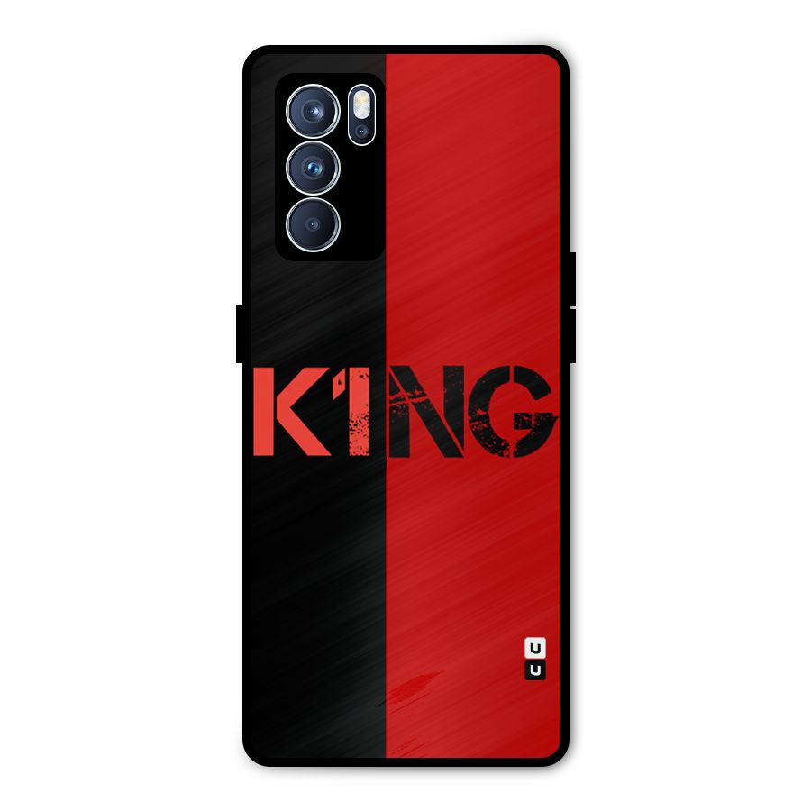 Only King Metal Back Case for Oppo Reno6 Pro 5G
