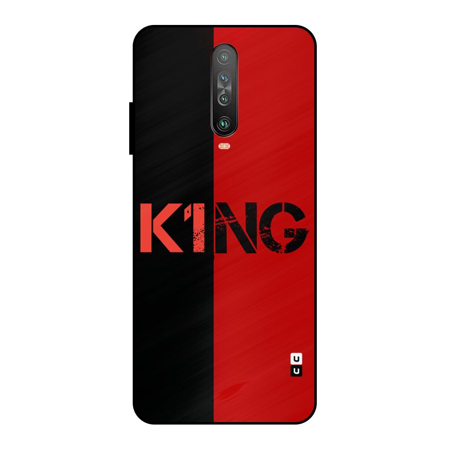 Only King Metal Back Case for Poco X2