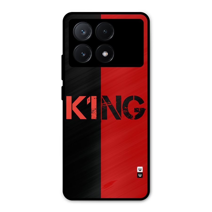 Only King Metal Back Case for Poco X6 Pro