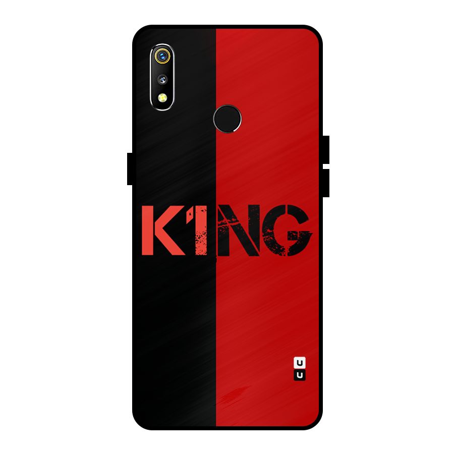 Only King Metal Back Case for Realme 3