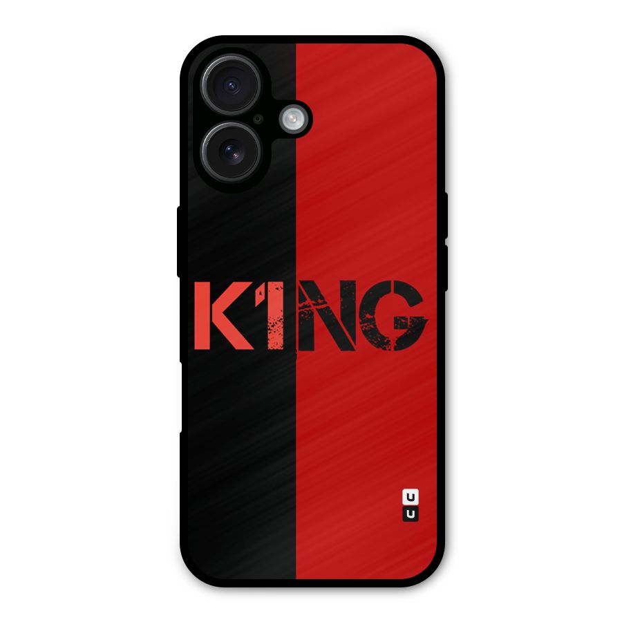 Only King Metal Back Case for iPhone 16