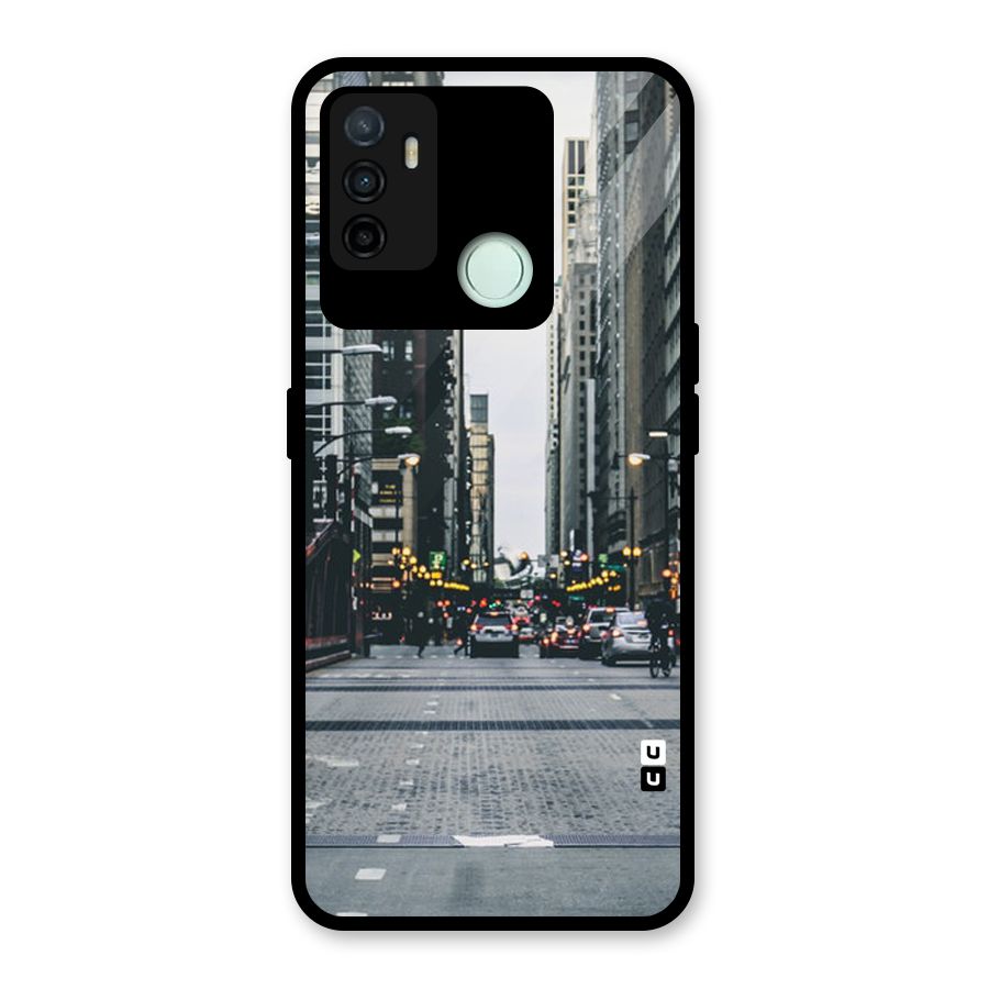 Only Streets Glass Back Case for Oppo A53