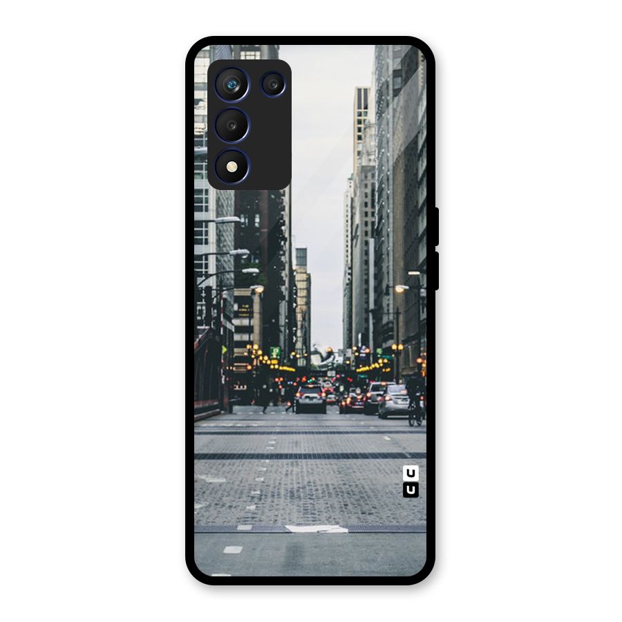 Only Streets Glass Back Case for Realme 9 5G Speed
