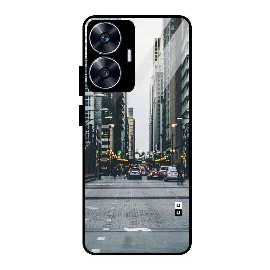 Only Streets Glass Back Case for Realme Narzo N55