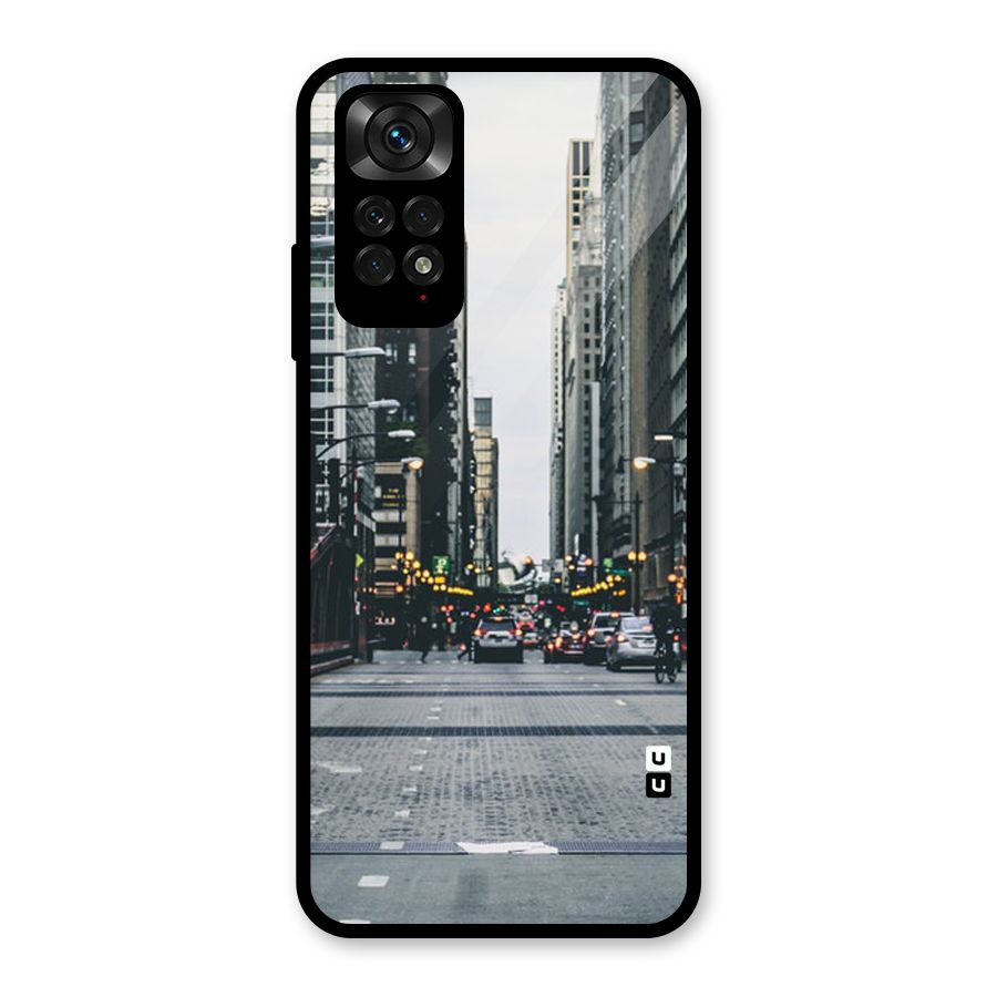 Only Streets Glass Back Case for Redmi Note 11S