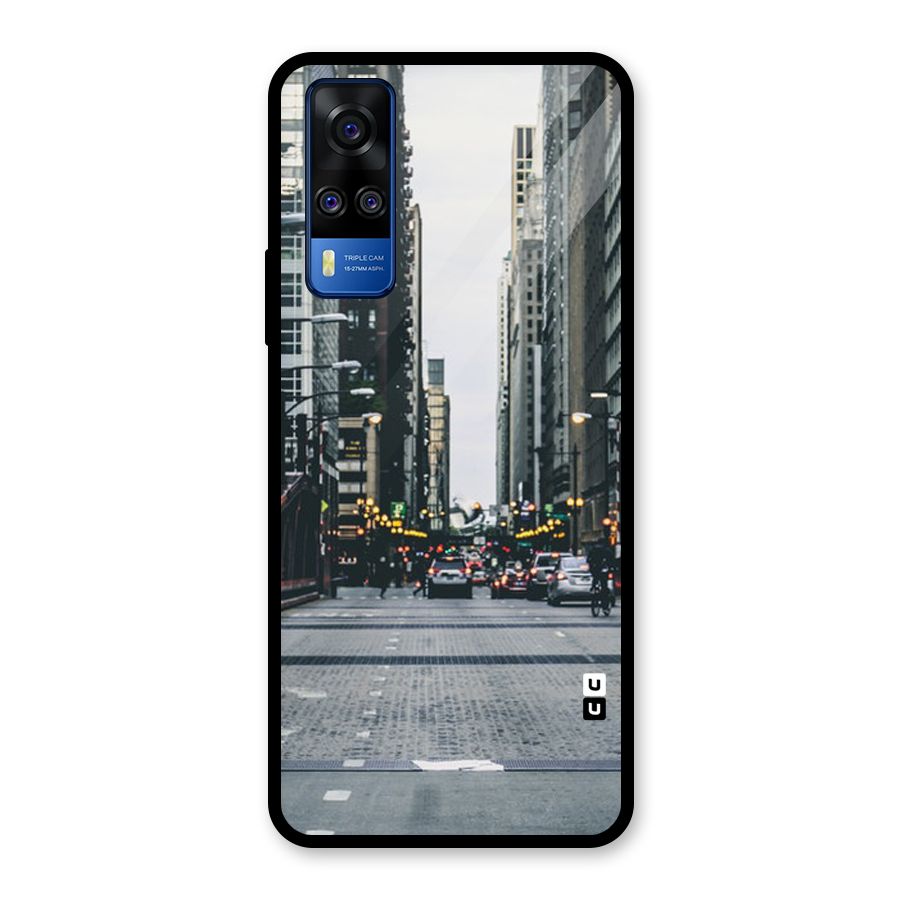 Only Streets Glass Back Case for Vivo Y31