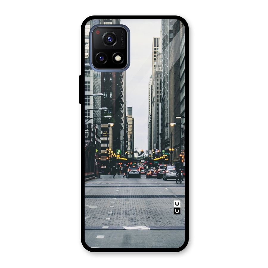 Only Streets Glass Back Case for Vivo Y72 5G