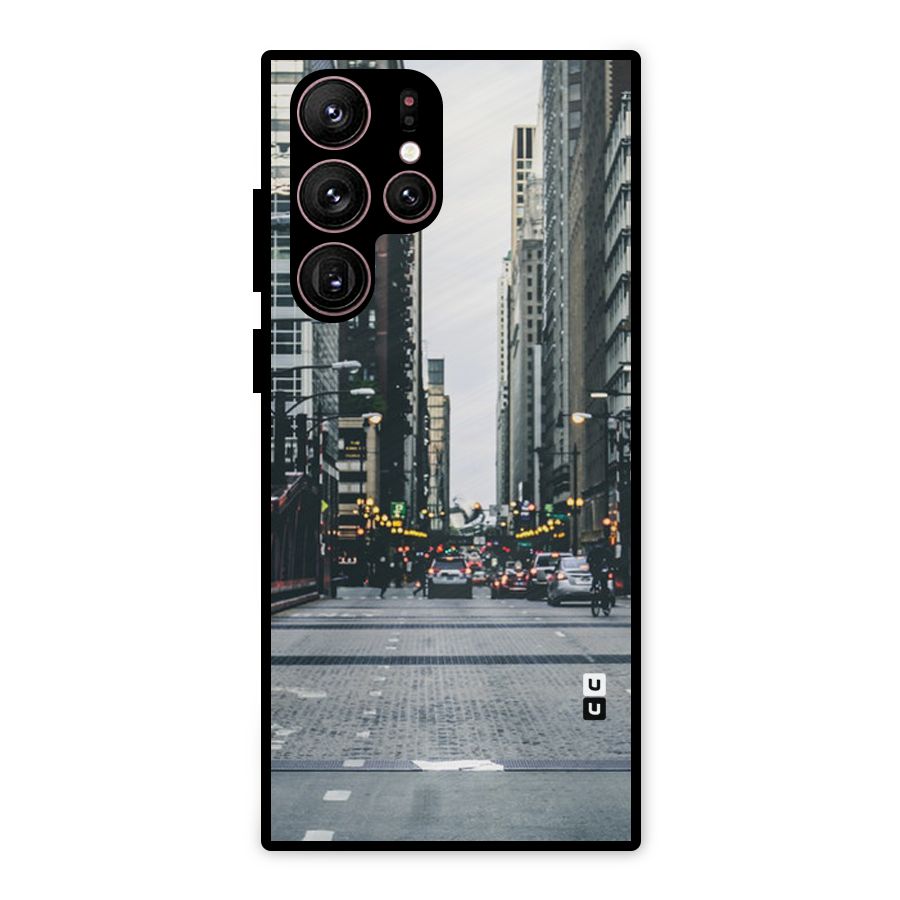 Only Streets Metal Back Case for Galaxy S22 Ultra 5G