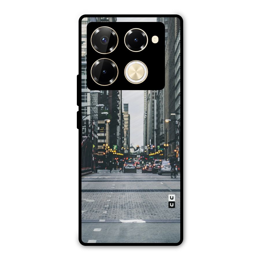 Only Streets Metal Back Case for Infinix Note 40 Pro Plus