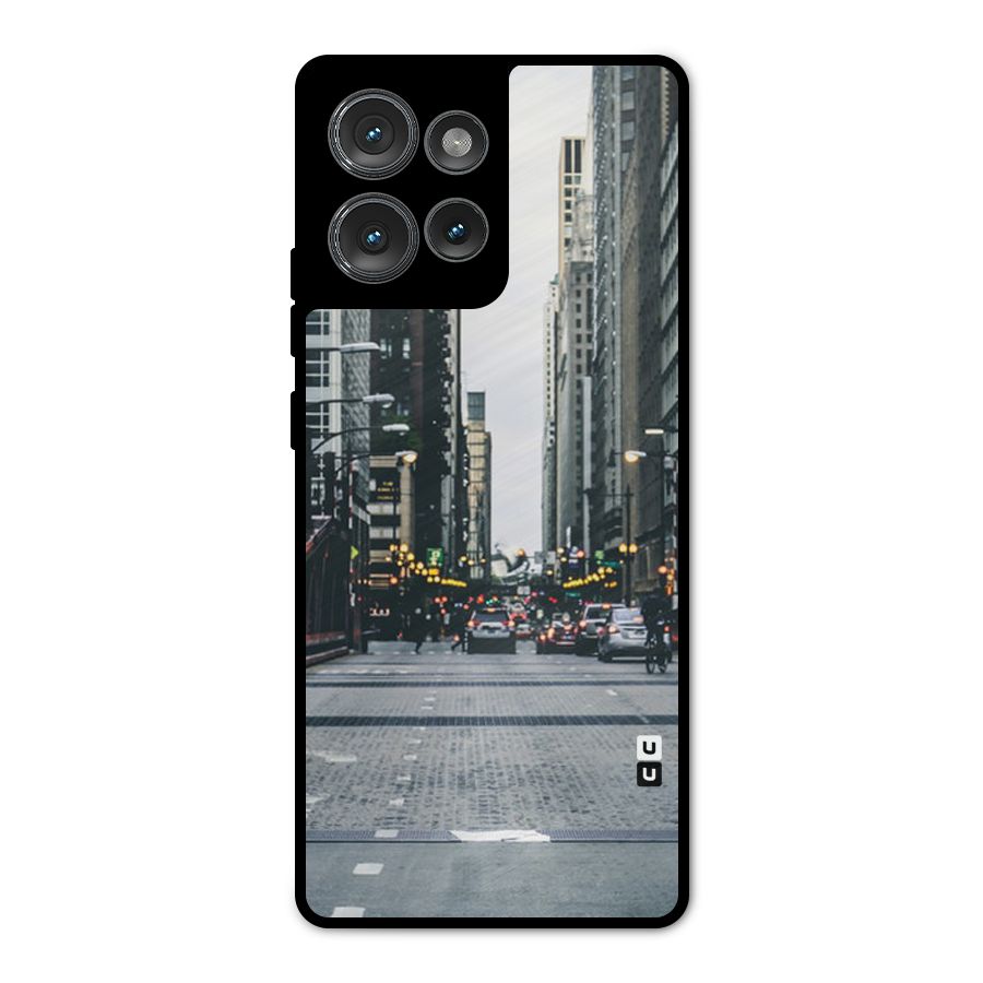Only Streets Metal Back Case for Motorola Edge 50