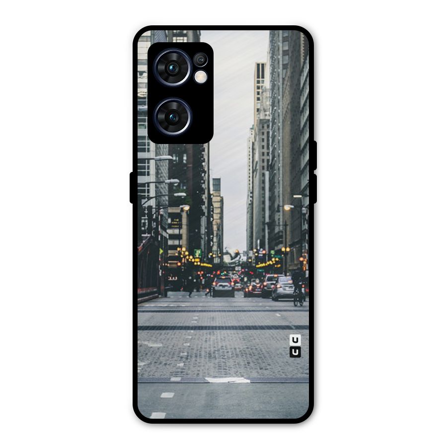 Only Streets Metal Back Case for Oppo Reno7 5G