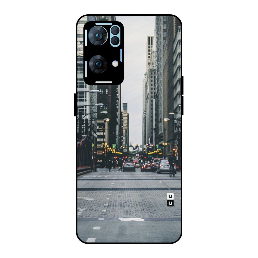 Only Streets Metal Back Case for Oppo Reno7 Pro 5G