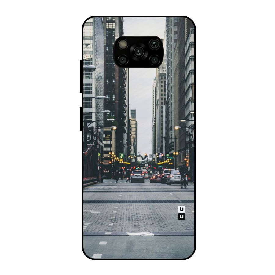 Only Streets Metal Back Case for Poco X3