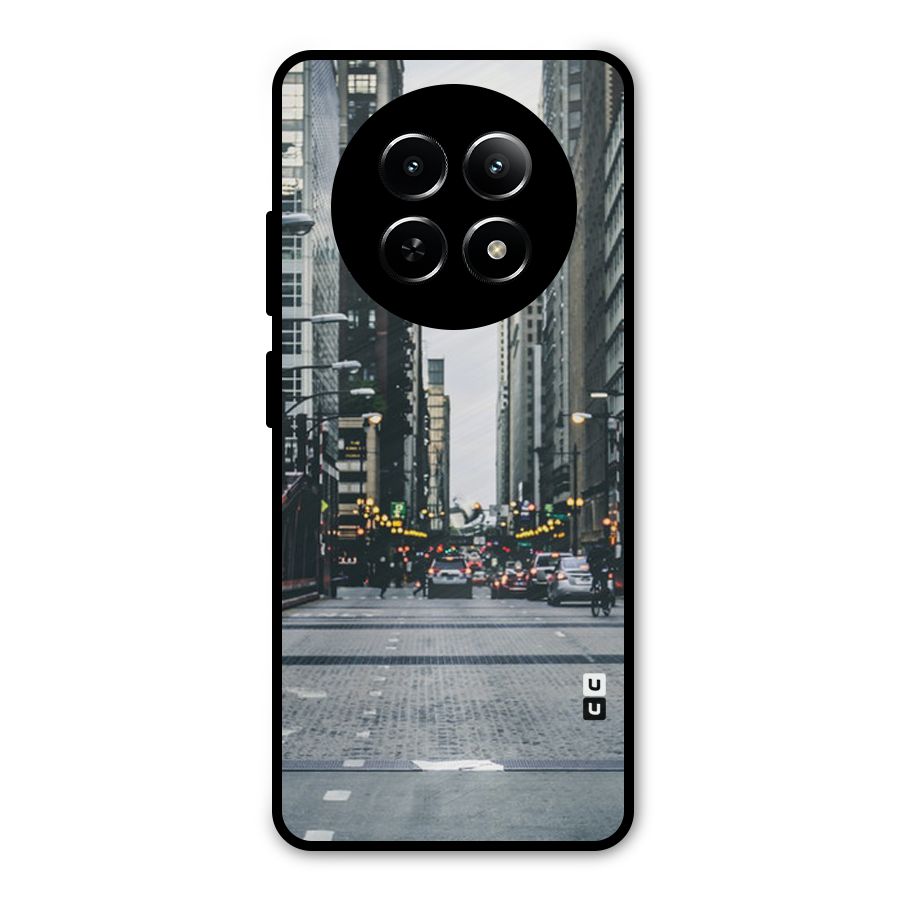Only Streets Metal Back Case for Realme 12x 5G